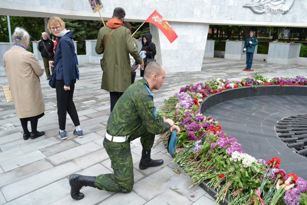 Бессмертный полк на площади Карла Маркса, Фото огранизаторов