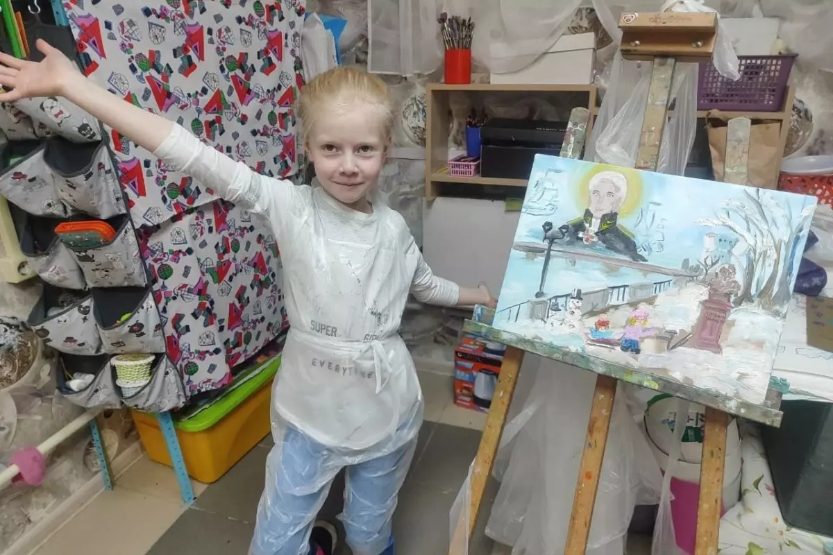 Школьница из Ростова победила во Всероссийском конкурсе «Адмирал Федор Ушаков моими глазами»