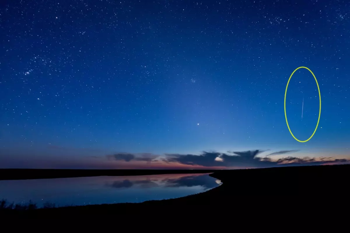 Ростовский фотограф снял на камеру уникальную комету Понса-Брукса